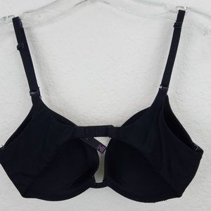 Victoria's Secret Black Push Up Pigeonnant Bra 32D